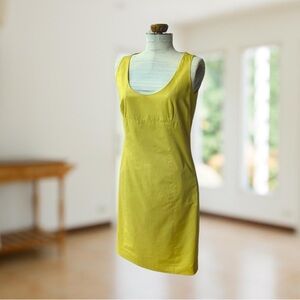 Boss Hugo Boss scoop neck 100% Cotton Fully Lined Women’s Dress UK 10